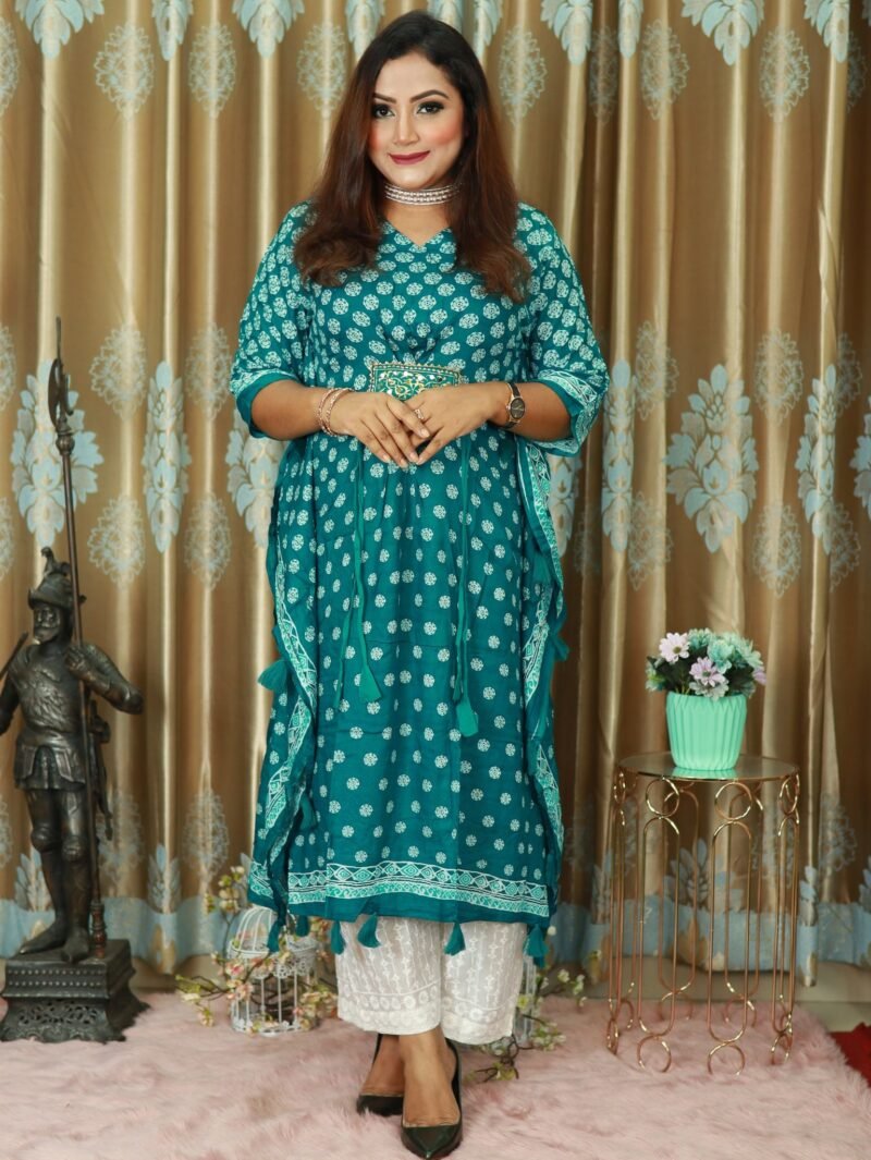 Kaftan 2 Pis New Sea Green
