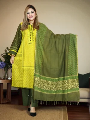 ANJAN COTTON CODE 49 OLIVE